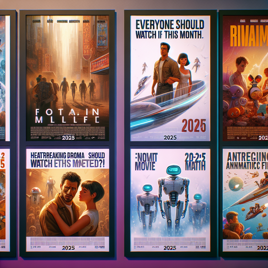 5 Film Terbaru 2025 yang Wajib Kamu Tonton di Bioskop Bulan Ini!